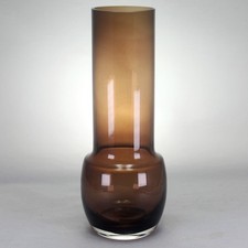 Vintage Riihimaki Brown Vase