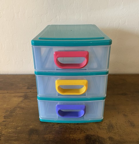 Vintage 90s y2k drawer clear - y2k,