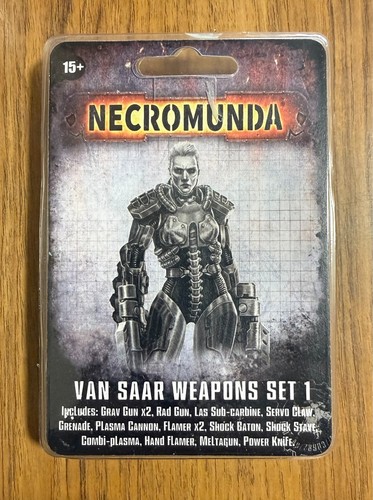 Necromunda van saar weapon - van, set