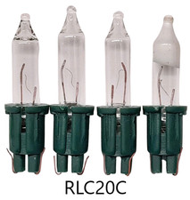 Premier RBLC20C / RBLC208C 4 x Spare inc Fuse Clear Christmas Lights Bulbs Lamp