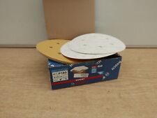 50 X BOSCH 150MM 6" HOOK & LOOP SANDER SANDING DISCS  180 GRIT 2608900922