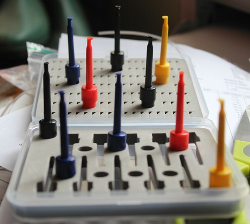 Fly tying display - tying,