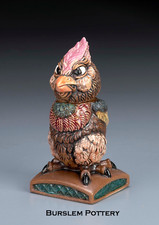 BURSLEM POTTERY GROTESQUE BIRD