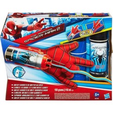Kids Spiderman Web Shooter Toy Cosplay Launcher Spider Silk Glove Wrist Launcher