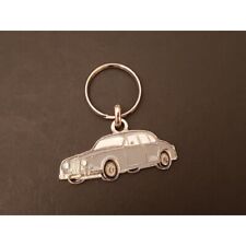Jaguar Mark 2, 240, 340, 3.8 Sedan Profile Keychain. Daimler 2.5 V8 250 (Grey)