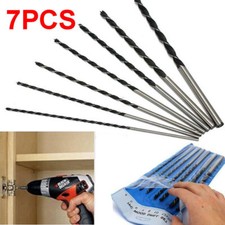 7x Long Wood Drill Bits Set