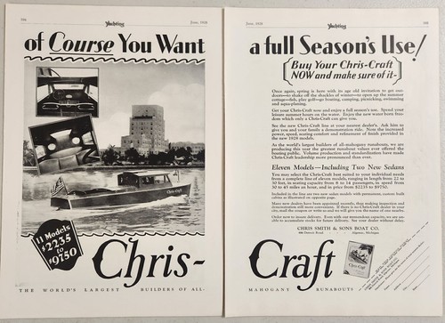 1928 print chris craft - 1928,