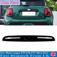 Black Rear Tailgate Trunk Boot Handle Grip Lid For Mini Cooper F55 F56 F57 13-19