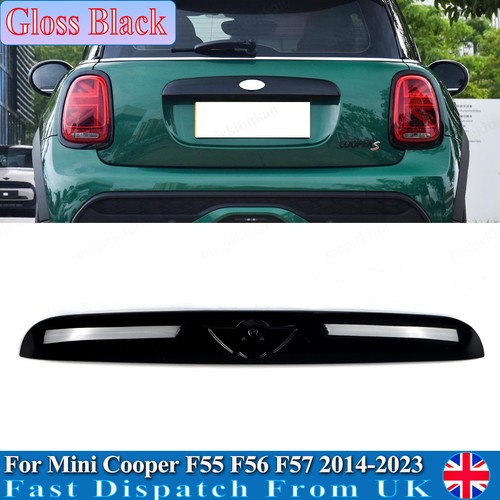 Black rear tailgate trunk boot - black,