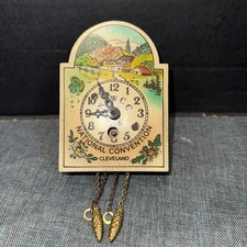 Vtg Souvenir Mini Cuckoo Wall