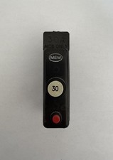 MEM 30A 'Push Button Fuse' Circuit Breaker MCB 30 Amp ~Inc. Base Shield~M1.5~QCB