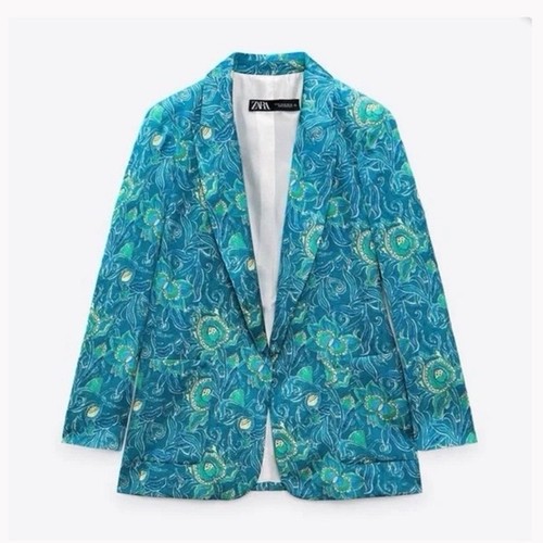 New zara 70s blue - new, yellow