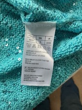 Damart Turquoise Sparkly