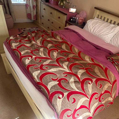 Dunelm maison beige red gold - dunelm,