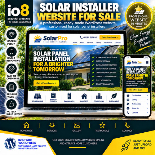 Solar installer website - installer,