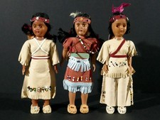 Vintage dolls native - dolls,