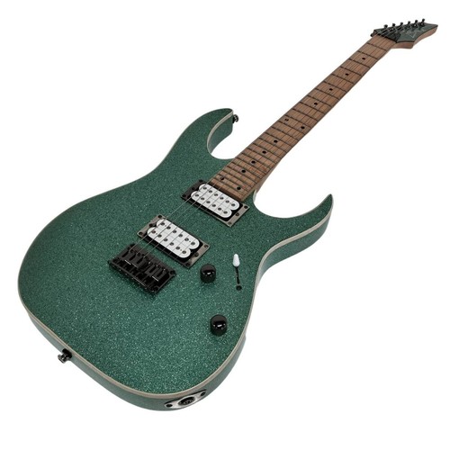 Ibanez rg421msp green sparkle - ibanez,