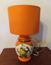 LONGWY ENAMEL LAMP