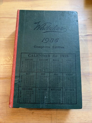1935 whitaker almanack - 1935,