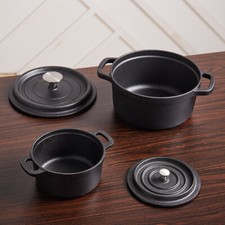 Stock Pot Cast Iron Cooking