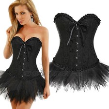 Burlesque costume corset dress - burlesque,