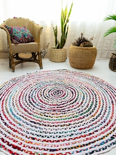 White rug mat carpet - rug,