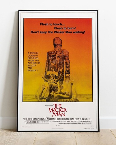 Wicker man king size poster - man,
