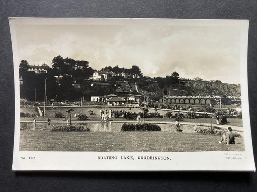 The boating lake - the, goodrington