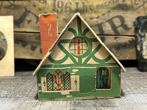 Vintage putz house dolly - putz, toy