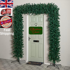 8ft Green Flat Top Double Door