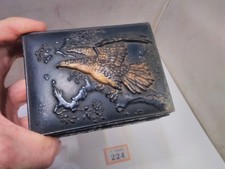 Antique Japanese Jewellery Box Eagle Design