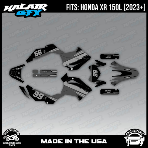 Graphics decal kit for honda - kit,