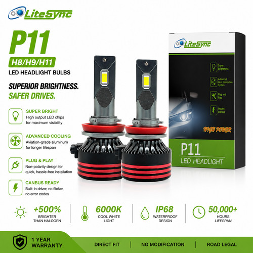Litesync h11 led fog - fog, light