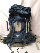 Osprey Aether 70 Dark Blue & Grey Rucksack ~ Used for one trip ~ See photos