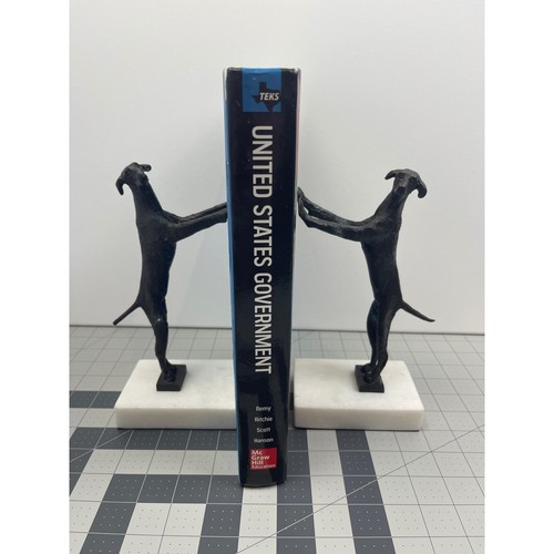 Vintage style bronze dog - style,