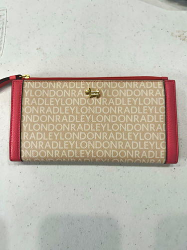 Radley london pink purse with - london,