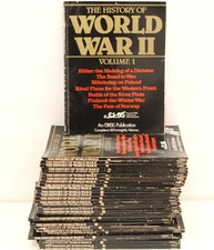 The History Of WORLD WAR II Magazines Issues 1-21 Orbis Publications - S80