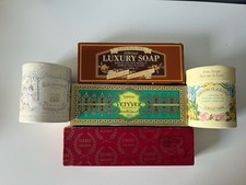 Empty Vintage Collectable Soap & Perfume Boxes Roger & Gallet, Floris, M&S