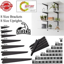 HD Twin Slot Shelving BLACK