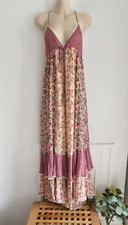 Zara Pink Floral Boho Chiffon