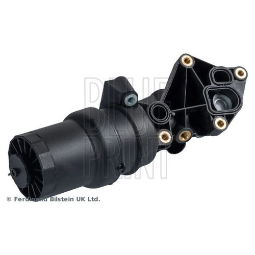 Blue print oil filter housing - oil,