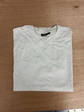 T-shirt White v-Neck Xlarge joblot box of 50