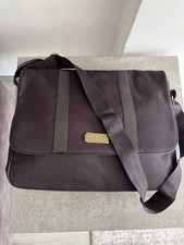 ARAMIS PARFUMS MENS CLASSIC DARK BROWN MESSENGER LAPTOP SHOULDER  BAG - NEW