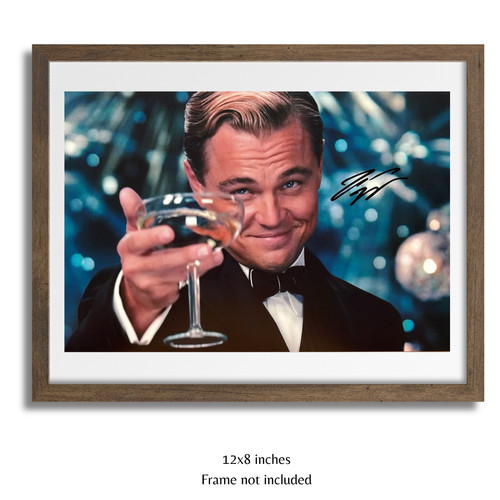 Leonardo dicaprio hand signed - dicaprio,