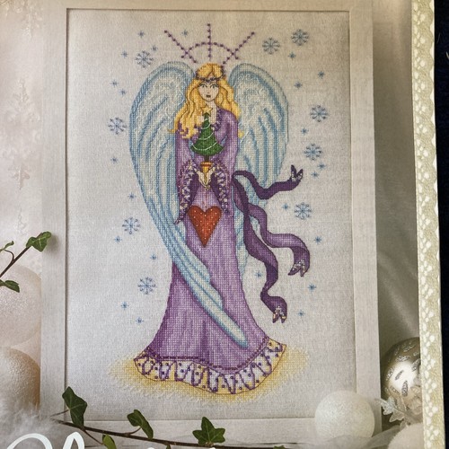 Christmas snowflake angel