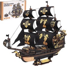 3D Wooden Sailing Ship Puzzle