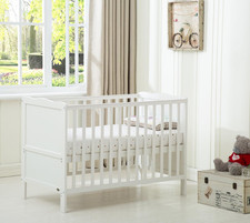 Mcc Direct Cot Bed Wooden Baby