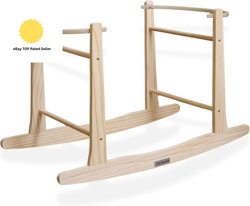 Wooden standard rocking - wooden, moses