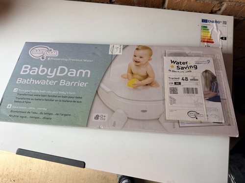 Babydam bathwater barrier for - babydam,