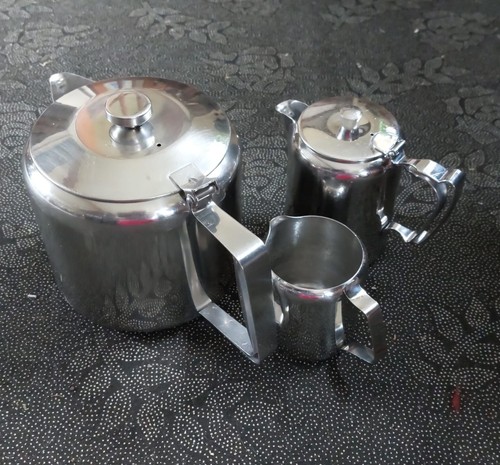 Stainless steel teapot - stainless, 3